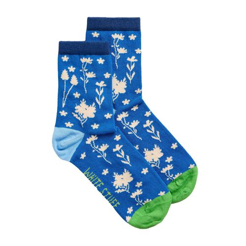 White Stuff Floral Ankle Sock